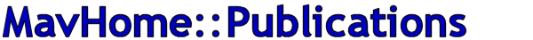 MavHome::Publications